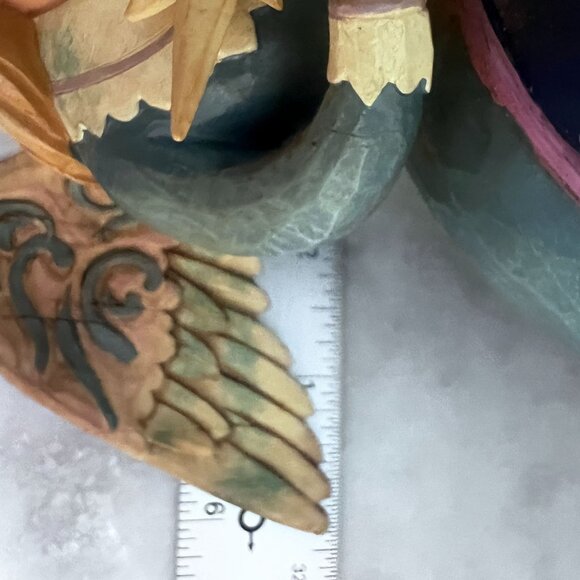 2005 Jim Shore Angel Nativity Scene A Star Shall Guide Us Hand-Painted Details 1 - Picture 8 of 10